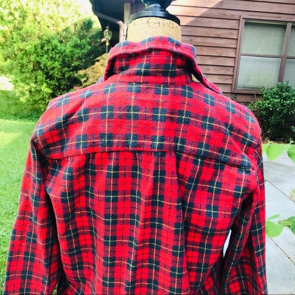 Vtg Kingsport flannel shirt size M - Picture 6 of 8